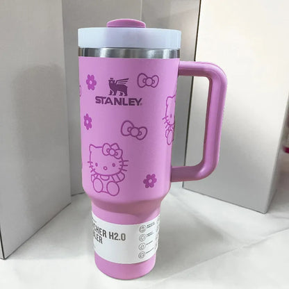 40oz Hello Kitty Cup - The best gift for Hello Kitty enthusiasts! 💝💝