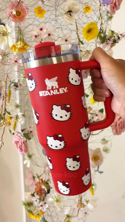 40oz Hello Kitty Cup - The best gift for Hello Kitty enthusiasts! 💝💝